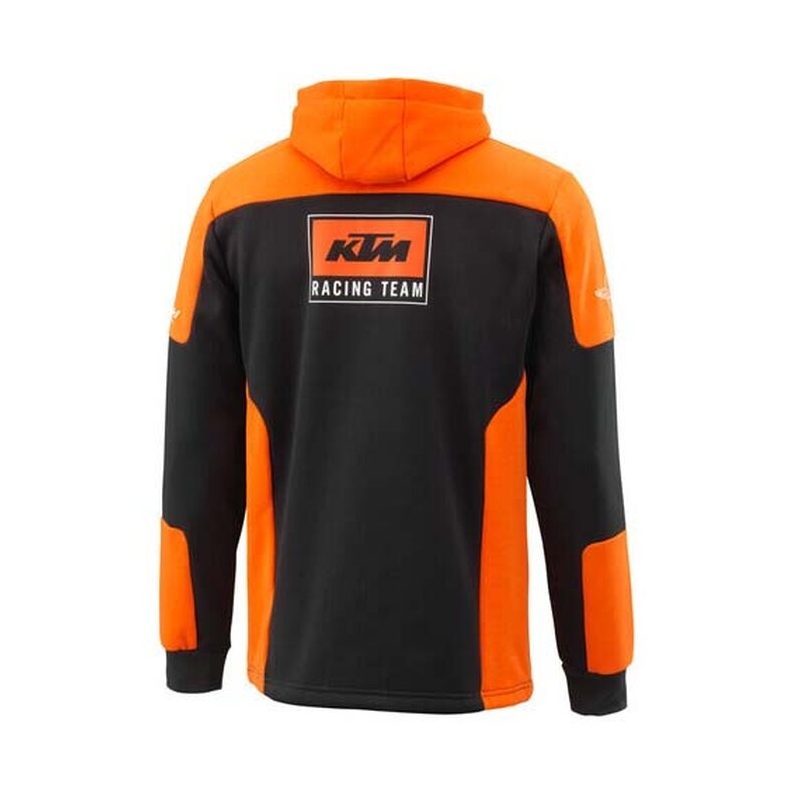 KTM Team Zip Hoodie schwarz-orange