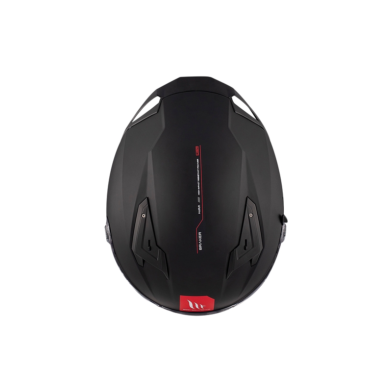 MT BRAKER SV SOLID A1 Integral Motorradhelm mattschwarz
