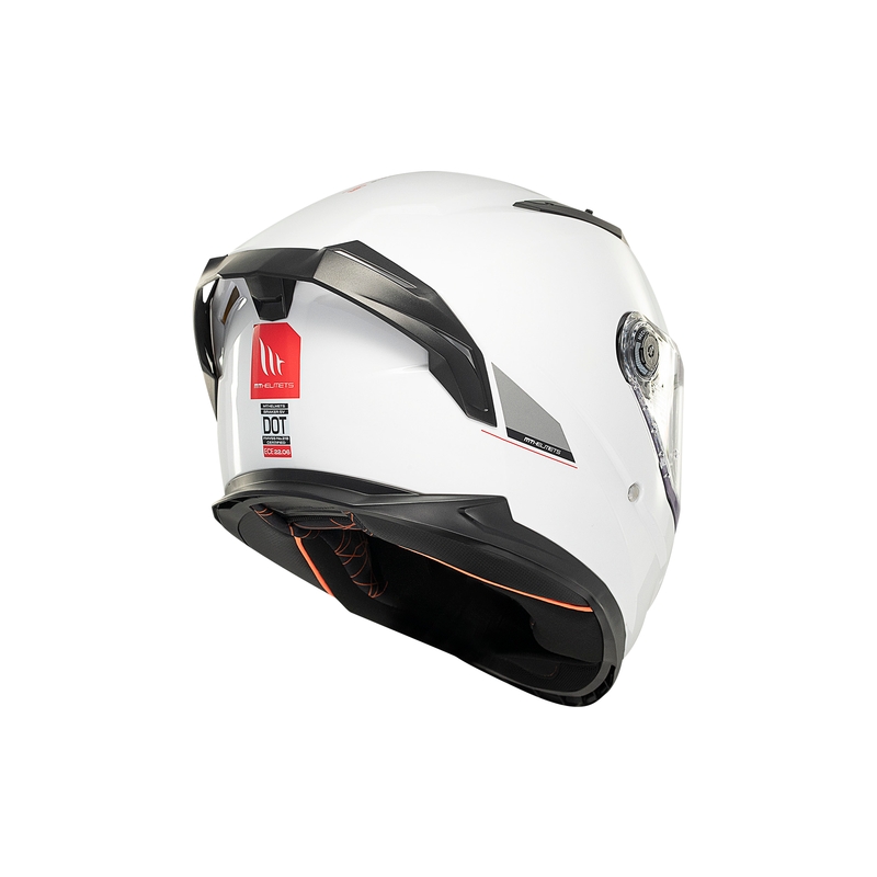 MT BRAKER SV SOLID A0 Integral Motorradhelm weiß