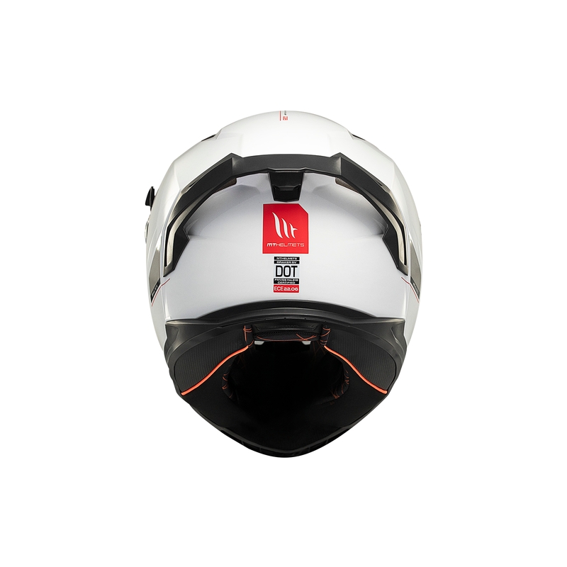 MT BRAKER SV SOLID A0 Integral Motorradhelm weiß