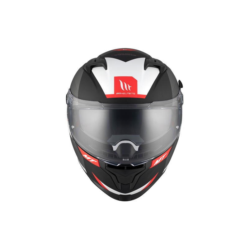 MT BRAKER CHENTO B0 Integral Motorradhelm schwarz-grau-weiß