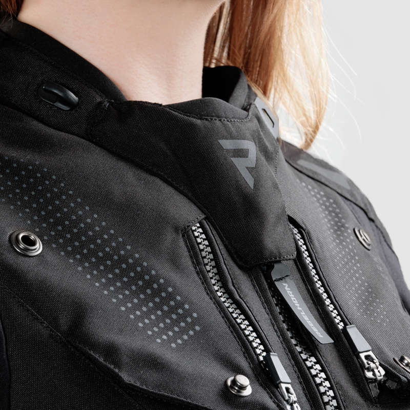 Damen Motorradjacke Rebelhorn Hiker IV schwarz