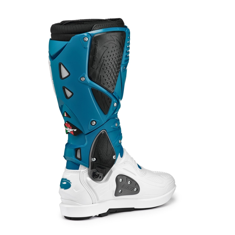 Motorradstiefel SIDI CROSSFIRE 3 SRS weiß-blau