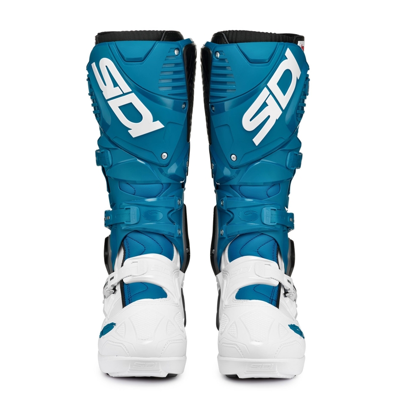 Motorradstiefel SIDI CROSSFIRE 3 SRS weiß-blau