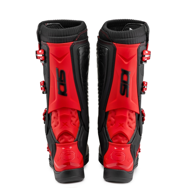 Motorradstiefel SIDI X POWER SC schwarz-rot
