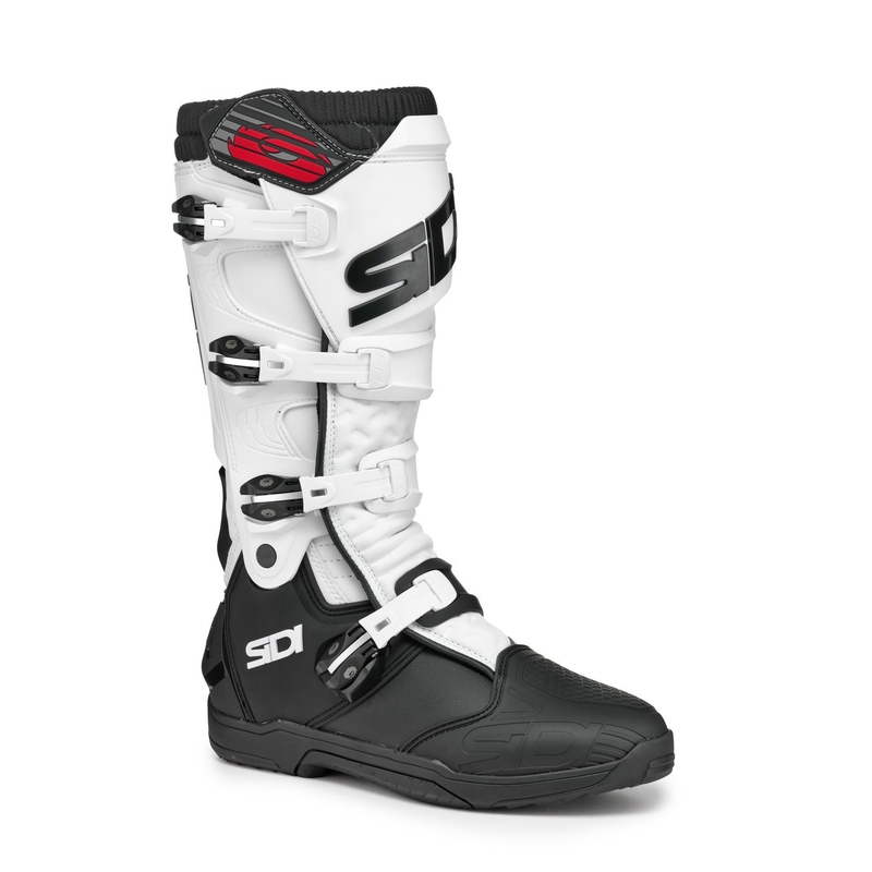 Motorradstiefel SIDI X POWER SC schwarz und weiß