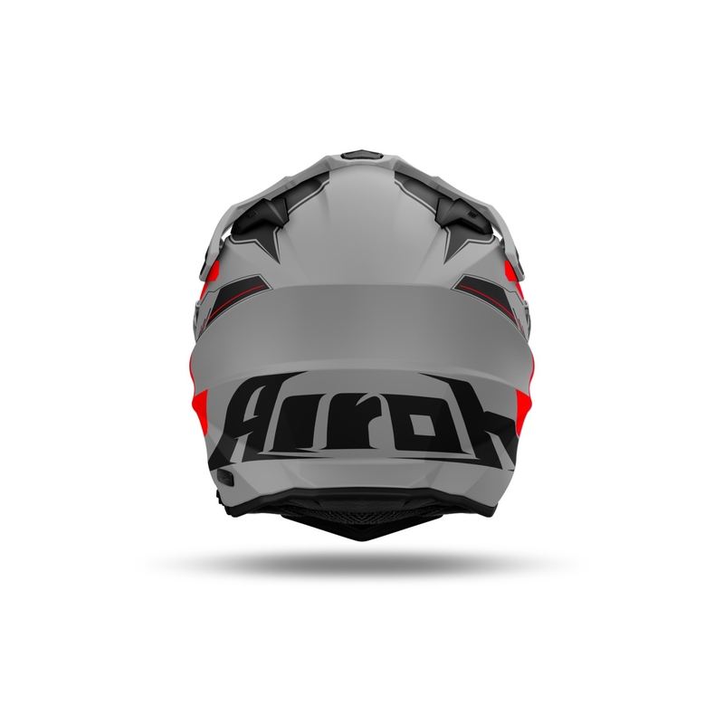 Endurohelm Airoh Commander 2 Reveal matt rot fluo