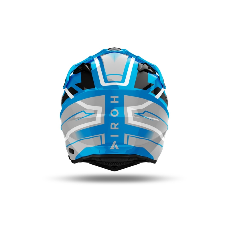 Endurohelm Airoh Commander 2 Mavick glänzend blau