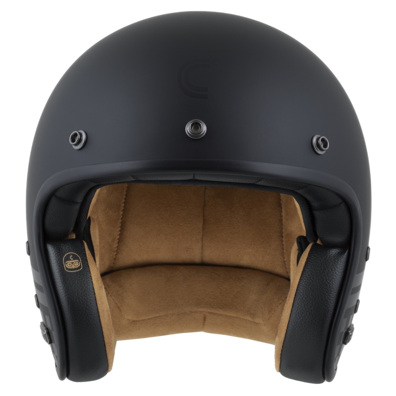 Offener Helm Cassida Eso Forty Nine mattschwarz