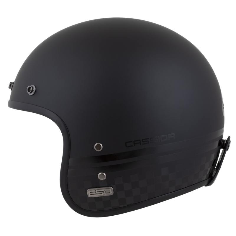 Offener Helm Cassida Eso Forty Nine mattschwarz