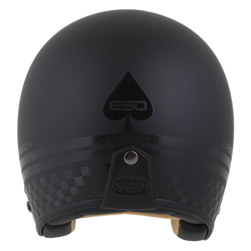 Offener Helm Cassida Eso Forty Nine mattschwarz