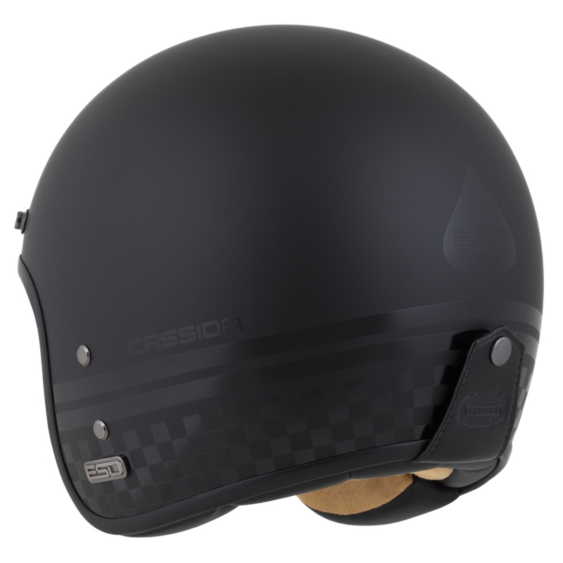 Offener Helm Cassida Eso Forty Nine mattschwarz