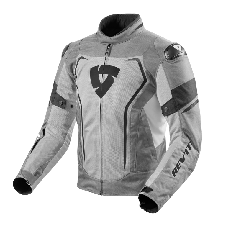 Motorradjacke Revit Vertex air schwarz-hellgrau Ausverkauf