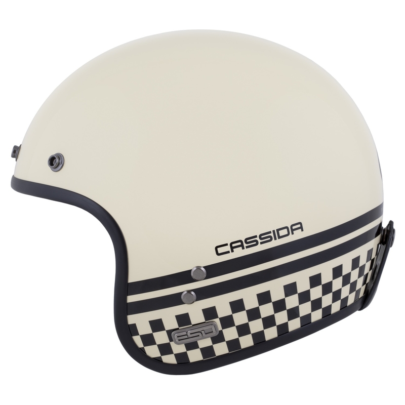Offener Helm Cassida Eso Forty Nine creme-schwarz
