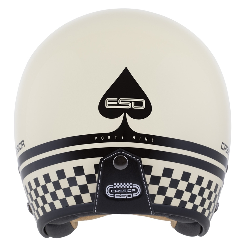 Offener Helm Cassida Eso Forty Nine creme-schwarz