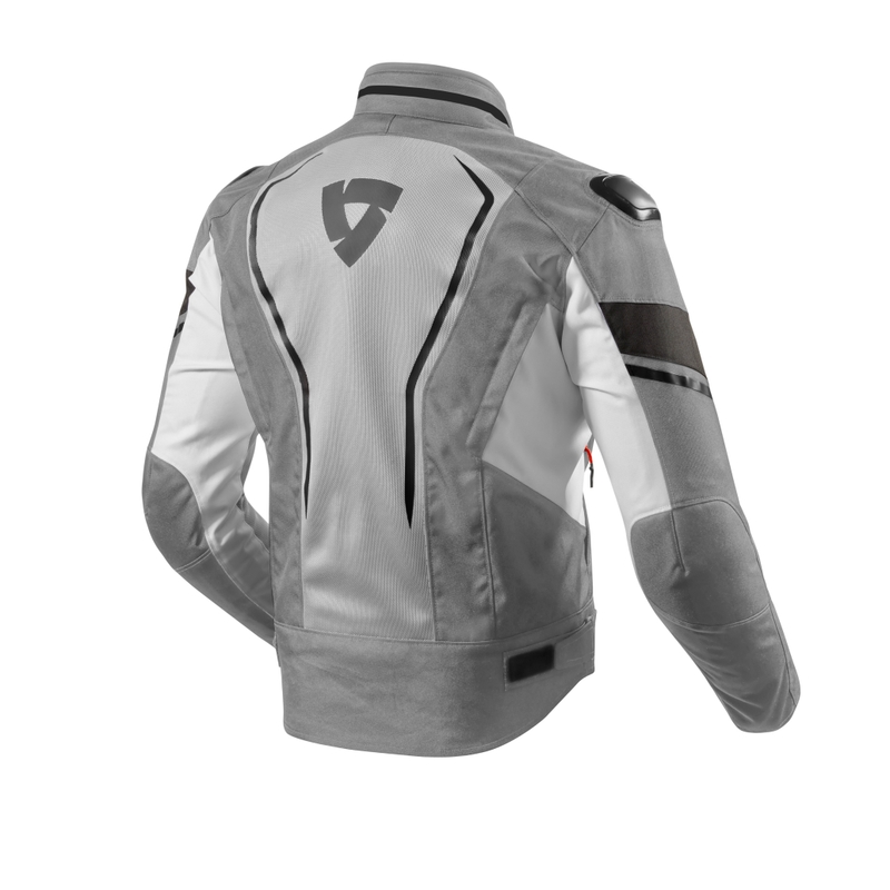 Motorradjacke Revit Vertex air schwarz-hellgrau Ausverkauf