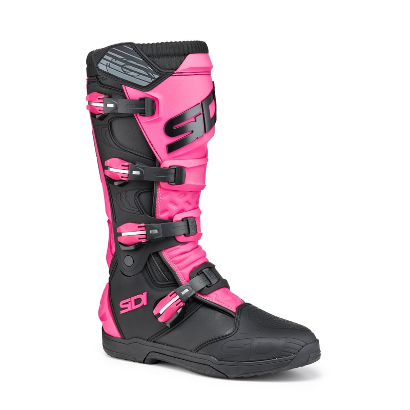 SIDI X POWER SC LEI Motorradstiefel für Frauen in Schwarz und Rosa