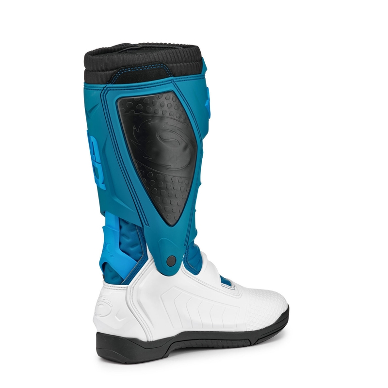 SIDI X POWER SC LEI Damen Motorradstiefel weiß und blau