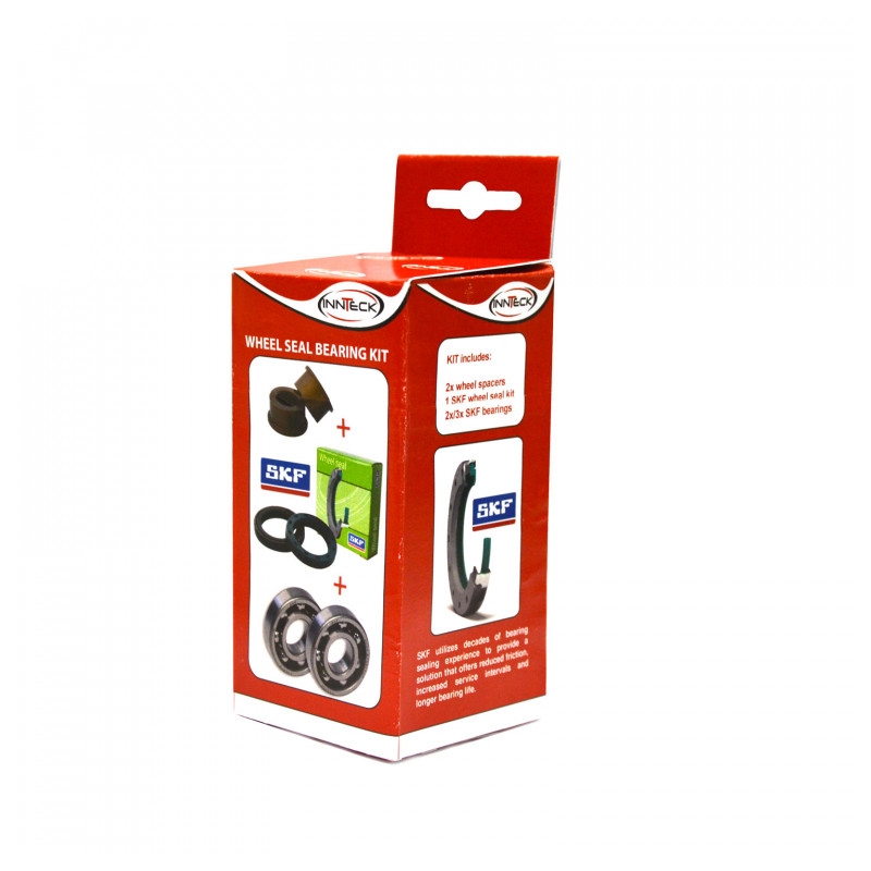 Wheel seals kit with spacers and bearings SKF hinten