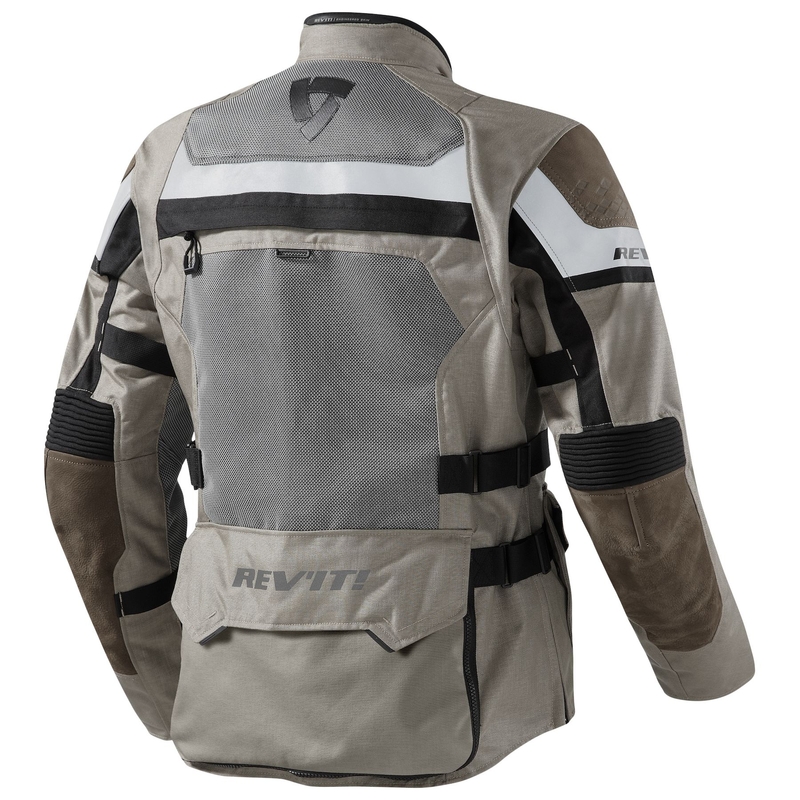 Revit Cayenne Pro Schwarz und Sand Braun Motorrad Jacke Ausverkauf