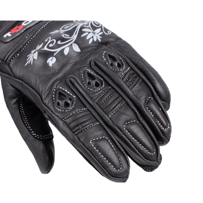 Damen Motorradhandschuhe Tschul 301 schwarz Ausverkauf