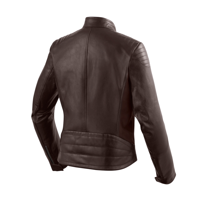Revit Clare Damen-Motojacke dunkelbraun