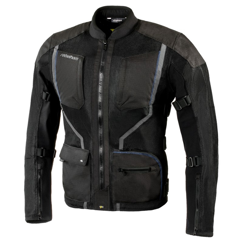 Rebelhorn Scandal Schwarze Motorradjacke