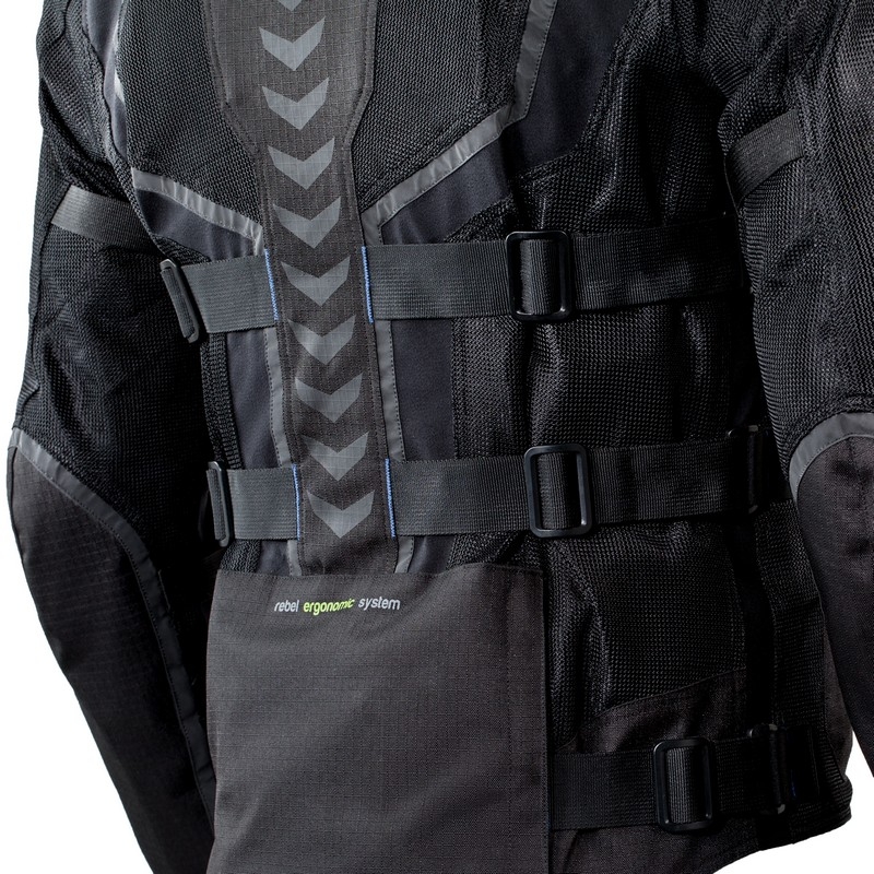 Rebelhorn Scandal Schwarze Motorradjacke