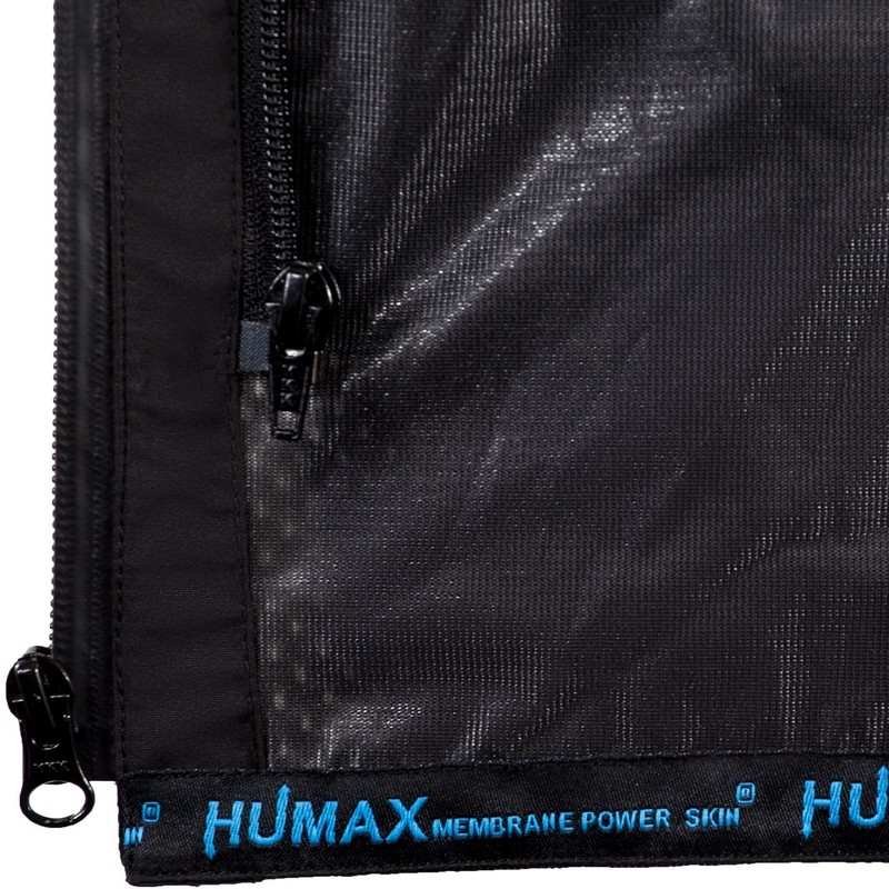 Motorradjacke Rebelhorn Hiflow III silber-schwarz