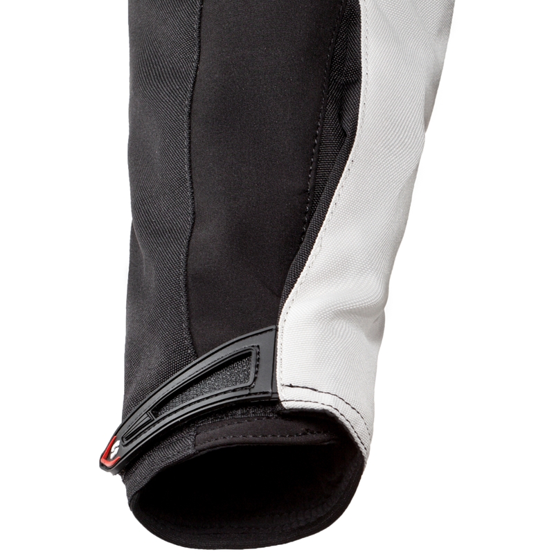 Ozone Edge Evo Schwarz-Grau Motorrad Jacke Ausverkauf