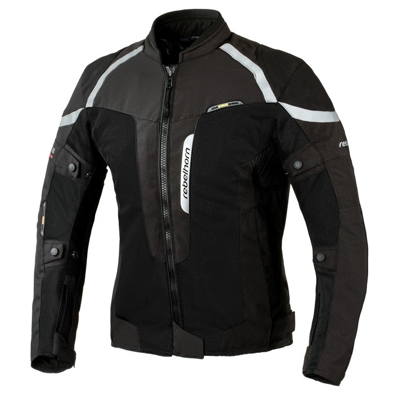 Women's moto jacket Rebelhorn Hiflow III schwarz Ausverkauf