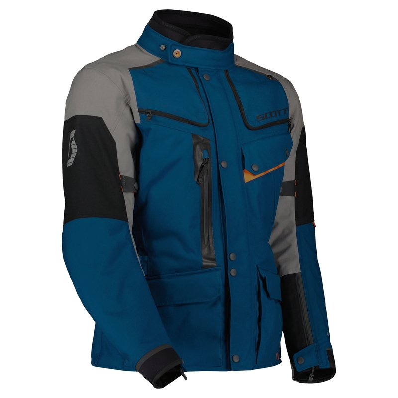 Motorradjacke SCOTT VOYAGER DRYO blau-grau Ausverkauf