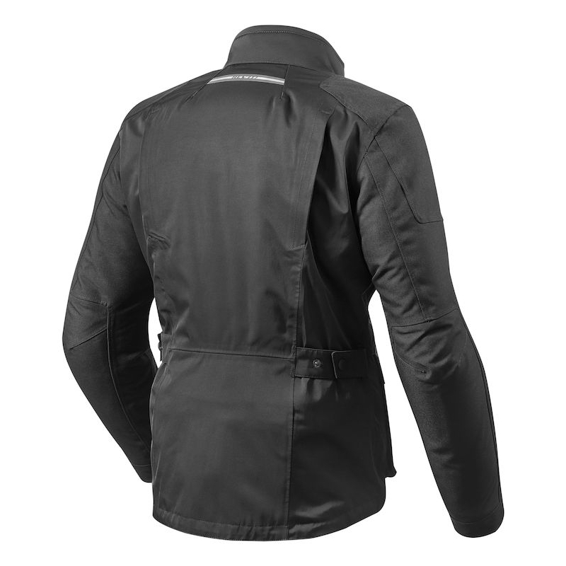 Revit Field Schwarze Motorradjacke