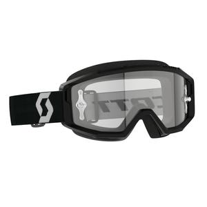 Motocrossbrille SCOTT PRIMAL CLEAR schwarz und weiß