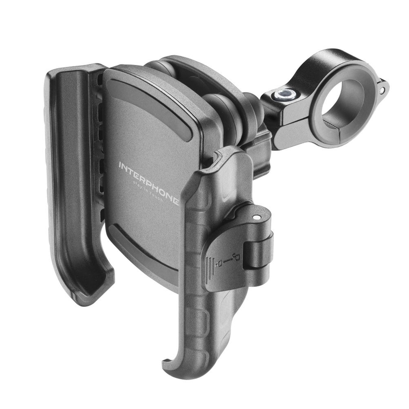 Universelle Handyhalterung Interphone Crab PRO mit Antivibrationsfunktion