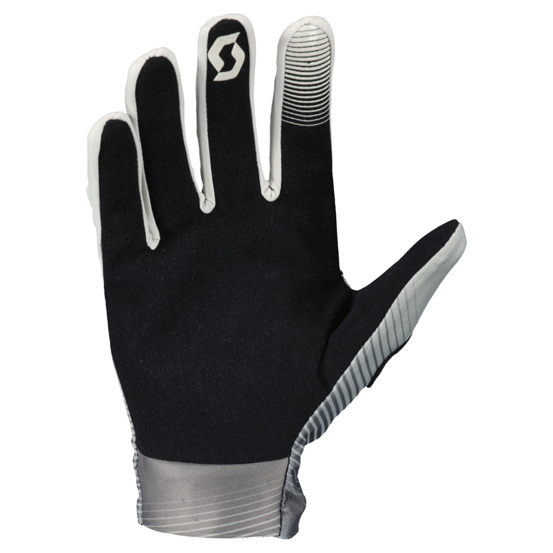 Motocross-Handschuhe SCOTT 250 SWAP EVO grau-schwarz