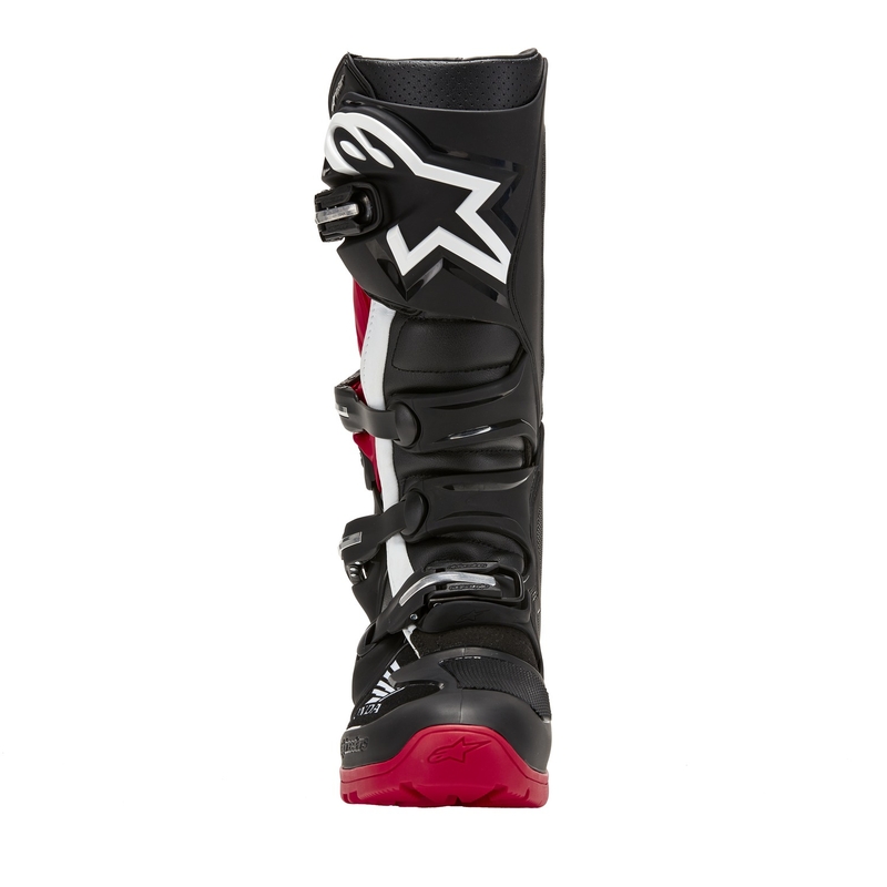 Motorradstiefel Alpinestars Tech 7 Enduro Drystar Honda Schwarz-Rot