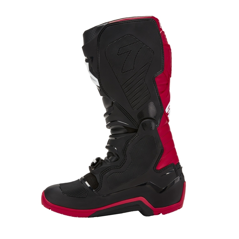 Motorradstiefel Alpinestars Tech 7 Enduro Drystar Honda Schwarz-Rot