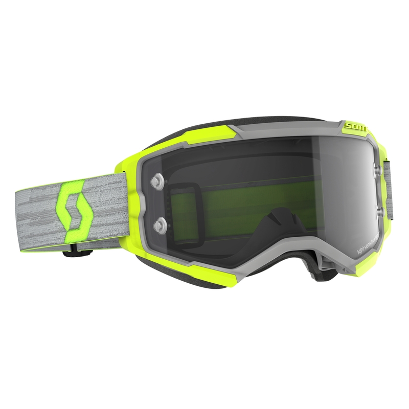 SCOTT Fury LS Motocross-Brille schwarz-fluo gelb