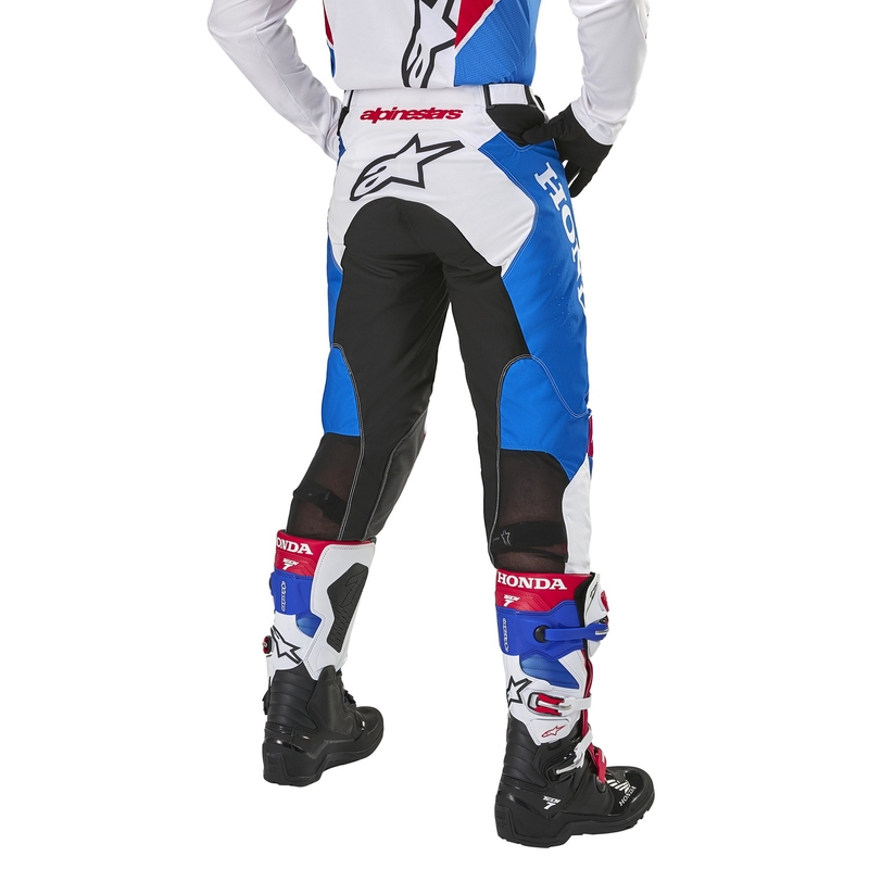Alpinestars Racer Iconic Honda Kollektion Motocrosshose weiß-blau-rot-schwarz