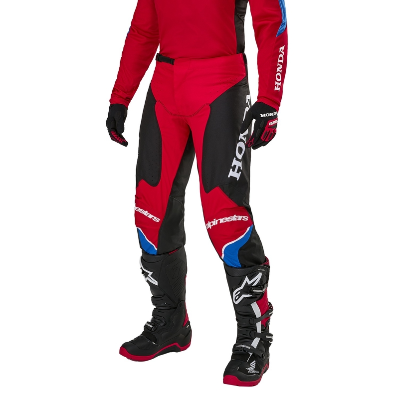 Alpinestars Racer Iconic Honda Motocross Hose Kollektion Rot-Schwarz-Blau-Weiß
