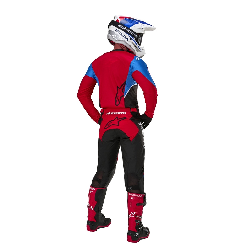 Alpinestars Racer Iconic Honda Motocross Hose Kollektion Rot-Schwarz-Blau-Weiß