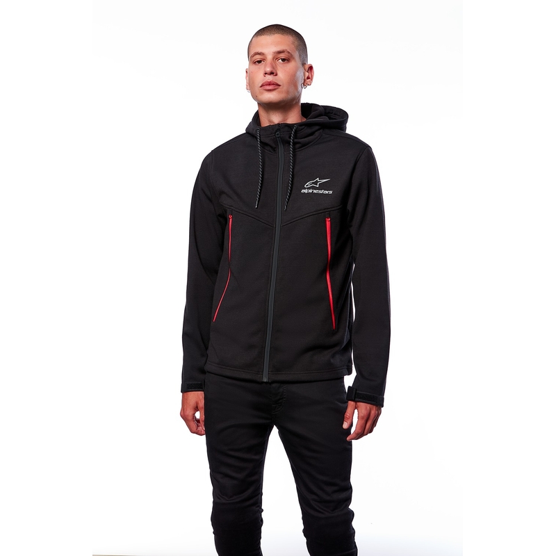 Alpinestars Gorge Jacke schwarz und rot