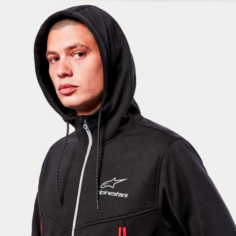Alpinestars Gorge Jacke schwarz und rot