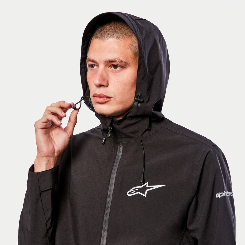 Alpinestars Omni Regenjacke schwarz Ausverkauf