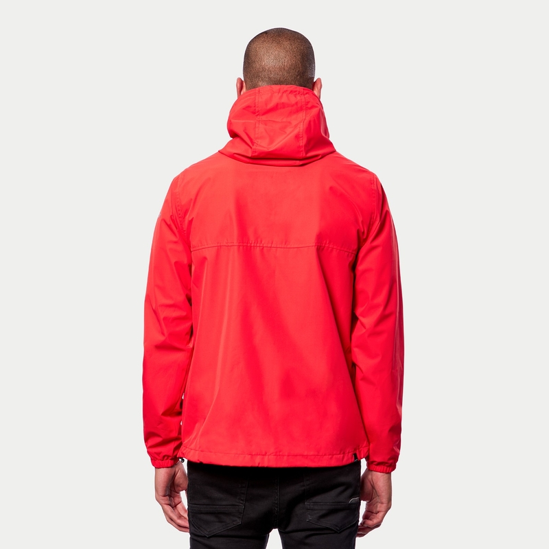 Alpinestars Treq Windbreaker rote fluoschwarze Jacke