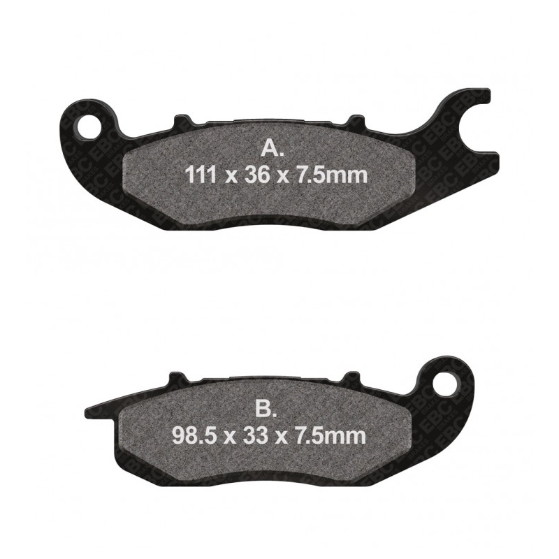 Bremsbeläge EBC für HONDA ANF 125 Innova 2003-2012