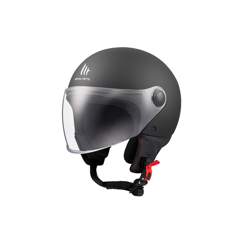 MT Street S offener Motorradhelm mattschwarz