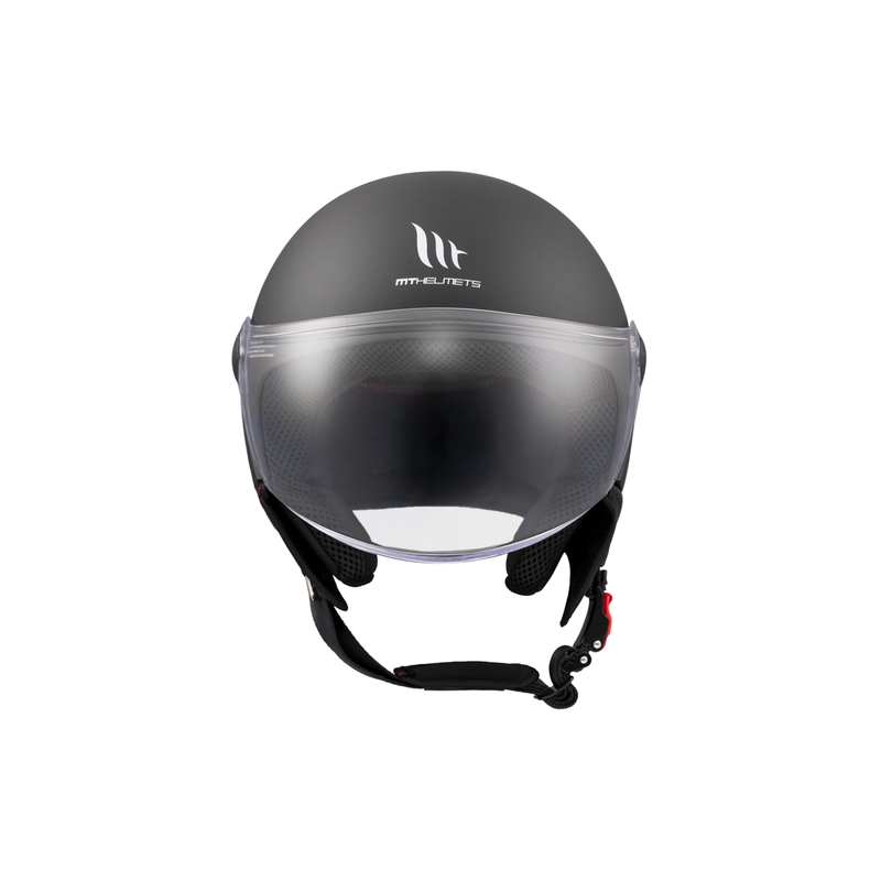 MT Street S offener Motorradhelm mattschwarz