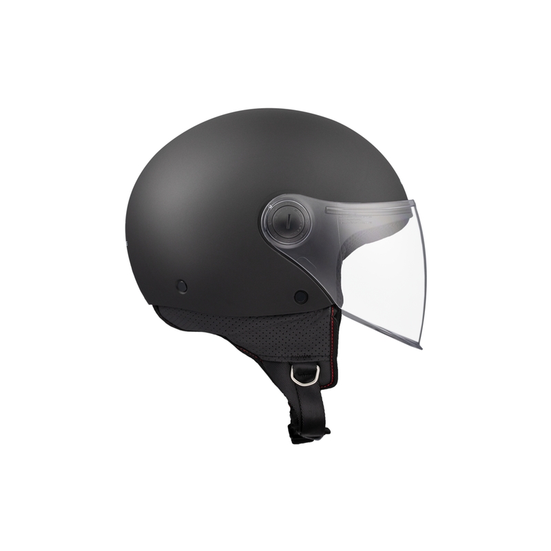 MT Street S offener Motorradhelm mattschwarz